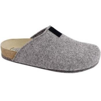 Weeger Bio-Hausschuh-Pantoffel, Mule Unisex Adulto, Gris, 40 EU