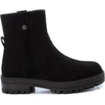Botines Xti Kids 150631 para Niña en Color Negro con Cierre de Cremallera