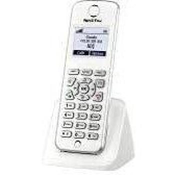 Fritz Fon m² International Teléfono inalámbrico DECT, Pantalla Monocroma, Enviar y Recibir Mail, Noticias RSS, Radio por Internet, Compatible con FRITZBox con Base DECT, menú en Español, Blanco