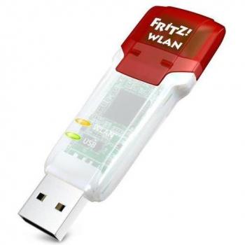 AVM FRITZ!WLAN Stick AC 860 Adaptador USB Inalámbrico Dual-Band WiFi AC (866 Mbit/s en 5 GHz, 300 Mbit/s en 2.4 GHz), USB 3