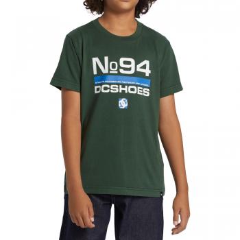 Camiseta de niños DC Shoes No 94 con estampado gráfico, material de algodón suave, ajuste regular, manga corta y cuello redondo