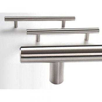 SO-TECH® G6 Manija barral Manija de mueble Acero fino Distancia entre los pozos de sondeo 224 mm Ø 12 mm