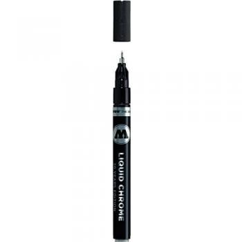Marcador Molotow Liquid Chrome 1 mm - Efecto Espejo, Punta Fina