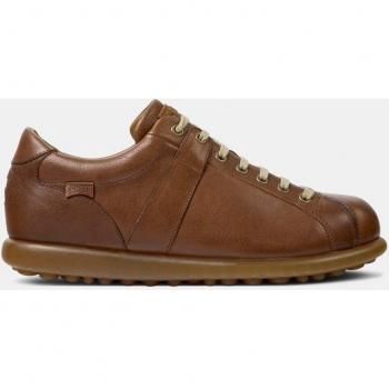 Camper Pelotas Ariel Calfskin Leather Men's Shoes - Colour: Brown