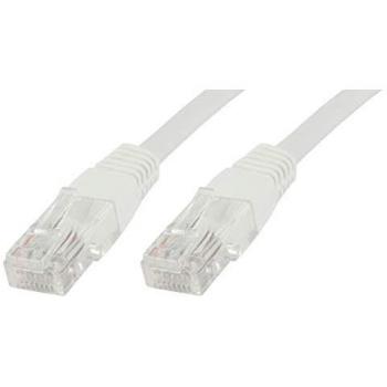 Cable de Red Microconnect U/UTP Cat6 0.25m Blanco PVC - Alta Velocidad RJ-45