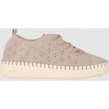 Zapatos de cordones troquelados para mujer