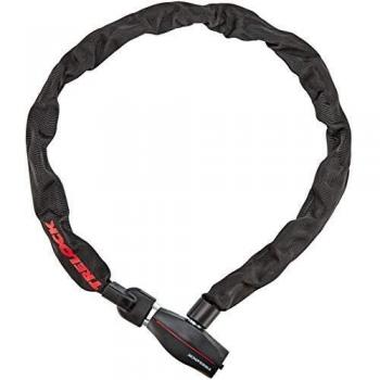 Trelock Unisex - Cadena antirrobo Adulto 2232513907, Color Negro, 110 cm / 8 mm de diámetro
