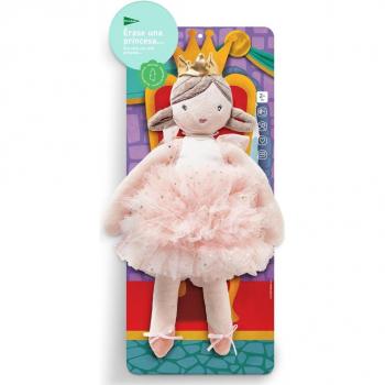 Muñeca de trapo sostenible Érase una princesa