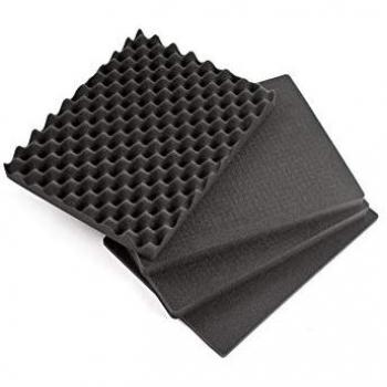 Inserto de Espuma B&W para Maletín 6040, Accesorio Outdoor, Compatible con Cámara, Color Negro
