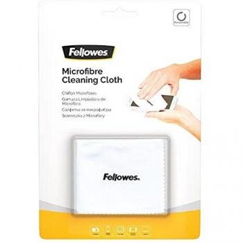 Kit de limpieza para computadora Fellowes con paños de microfibra secos para equipos