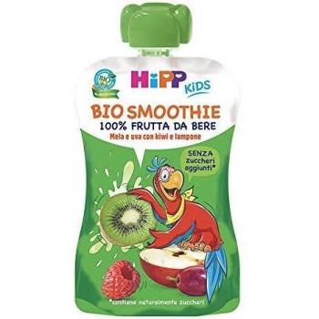 BIO Smoothie HiPP Kids Manzana Uva Kiwi Y Frambuesa 120ml