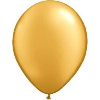 Globos de látex de 30,5 cm, 50 unidades, color dorado, dorado, 1 pack