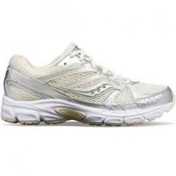 Saucony Women's Ride Millennium Sneakers - White/Silver, Casual, Sports, Size 36