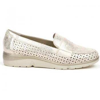 Mocasines para mujer Pitillos 5620 en color metal