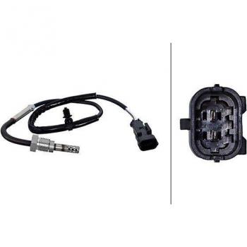 Sensor de temperatura de gas de escape HELLA 6PT 010 376-291