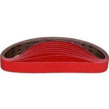 Cinta de Lijar VSM XK870T, 330 mm x 10 mm, Grano 120 para Acero/Titanio/NE, Cerámica (Paquete de 100)