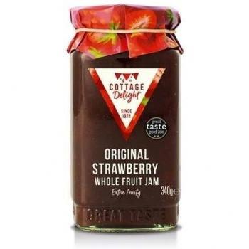 Cottage Delight 340g Original Strawberry Whole Fruit Jam