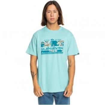 Camiseta Quiksilver Tropical Rainbow Water Sea