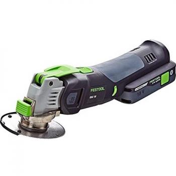 Festool 576593 Oscilante con batería, Negro, Verde, Azul