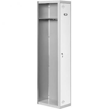 Taquilla SIMONLOCKER Profesional Dispensadora Individual 1 Puerta 1800x300x500 mm Metal Gris/Blanco