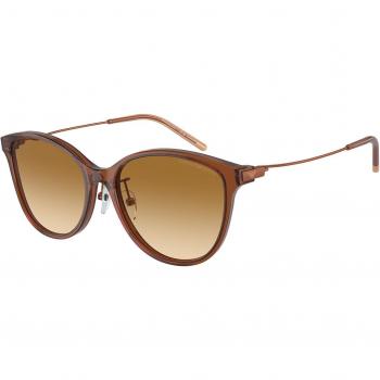 Emporio Armani EA4220F Asian Fit 61103B Women's Sunglasses Brown Size 56