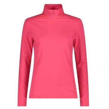 CMP Jersey 30l1086 Rosa Mujer, Sudor, Brillo, Manga Larga Fucsia, Talla L