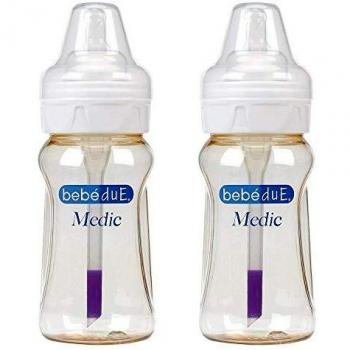 Biberon bebéDue Medic Doble 260 ml