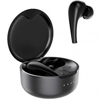aiwons Auriculares inalámbricos Bluetooth V5.0, 6 Horas de reproducción Permanente, Auriculares Deportivos Bluetooth de Nivel IPX7, Control Táctil, Doble micrófonos incorporados y Android