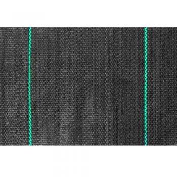 MALLA ANTIHIERBAS G100 NEGRO 1.05X10