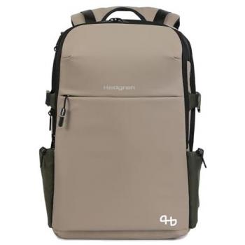 Hedgren RFID Suburbanite Commute Expandable Laptop Backpack 15.6 Grey
