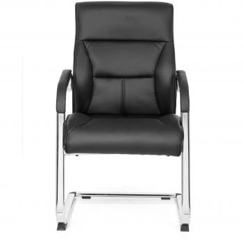 mybuero silla visiter CL110 piel sintética NEGRO