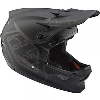 Troy Lee Designs D3 Fiberlite - Casco de Bicicleta - Negro Contorno de la Cabeza S | 54-56cm 2019