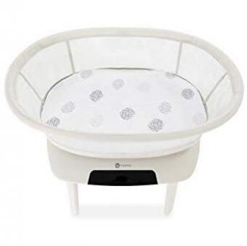 4moms - Sábana Bajera para Minicuna MamaRoo Sleep en Blanco