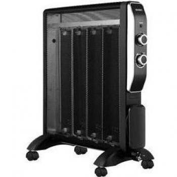 Radiador de mica Svan SCRM2000 2000W 4 elementos negro