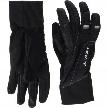 VAUDE Handschuhe Bormio Gloves Guantes, Unisex, Negro-Negro, 9