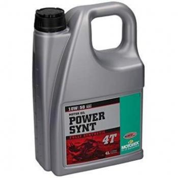 MOTOREX Aceite de motor Cross Power 4T 10W50 JASO MA2 API SN/SM/SL – 4L 4 litros