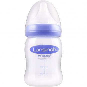 Lansinoh Biberón Para Leche Materna Con Tetina Naturalwave, 160 ml