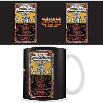 Taza de cerámica Demogorgon Card 315ml - Edición especial Stranger Things