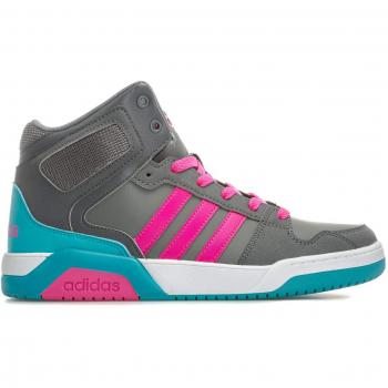 adidas Bb9Tis Mid K, Zapatillas de Deporte Unisex niños, Gris