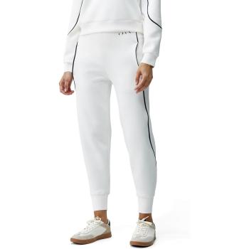 Pantalones Jogger de Mujer Agda Born Living Yoga Blanco Puro/Negro M