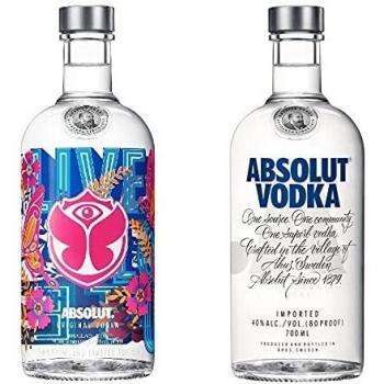 Absolut Vodka Tomorrowland 2022 Limited Edition (Suecia)