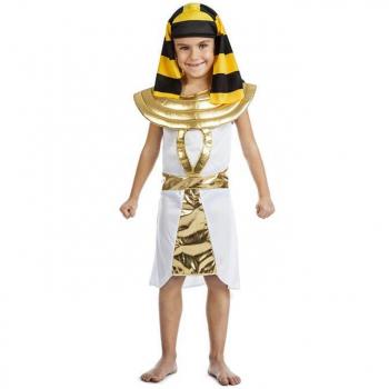 Kimokawaii Disfraz de Faraón Egipcio para niño
