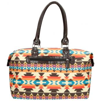 Beagles Bolso para mujer Weekend 16111 - 986, diseño aztecas
