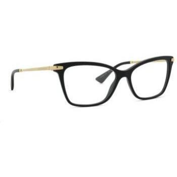 Dolce & Gabbana DG3393 501 Women's Eyeglasses Black Size 56 (Frame Only) - Blue Light Block Available