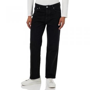 Only & Sons Fade Loose Fit 5-Pocket Jeans - Washed Black, Size 36/32