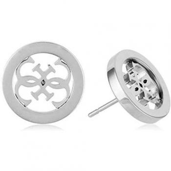 Guess Pendientes de botón Mujer chapado en plata - UBE28073