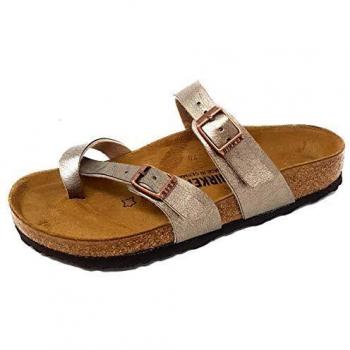 Graceful Taupe Mayari Birko-Flor Unisex Sandals