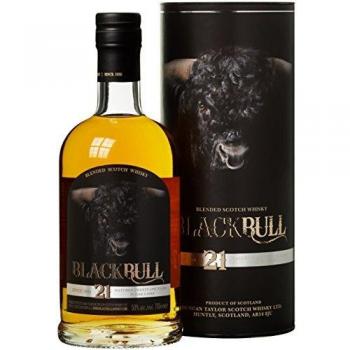 Duncan Taylor Black Bull 21 Years Old Blended Scotch Whisky 50% Vol. 0,7l in Giftbox