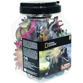 Valuvic MONTEQUINTO, S.L. Cubo 30 Piezas Dinosaurios 20 Figuras y 10 Accesorios, SB-NCD02004