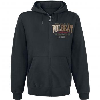 Volbeat Louder And Faster Sudadera capucha con cremallera Negro XXL